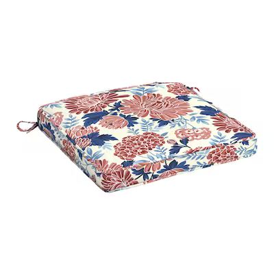 Style Selections Portia Floral Seat Pad Lowes.com | Lowe's