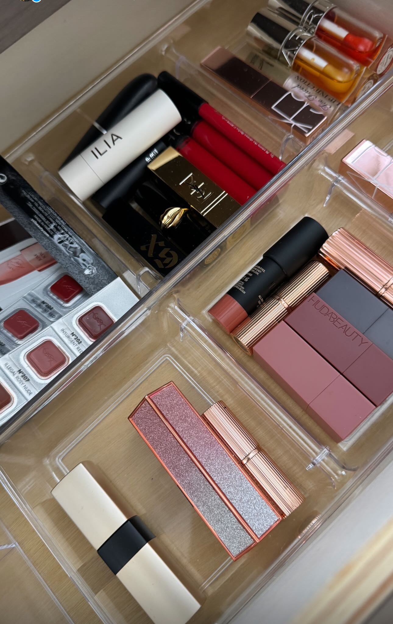 Makeup vanity drawer organization 💄 

#LTKBeauty #LTKHome