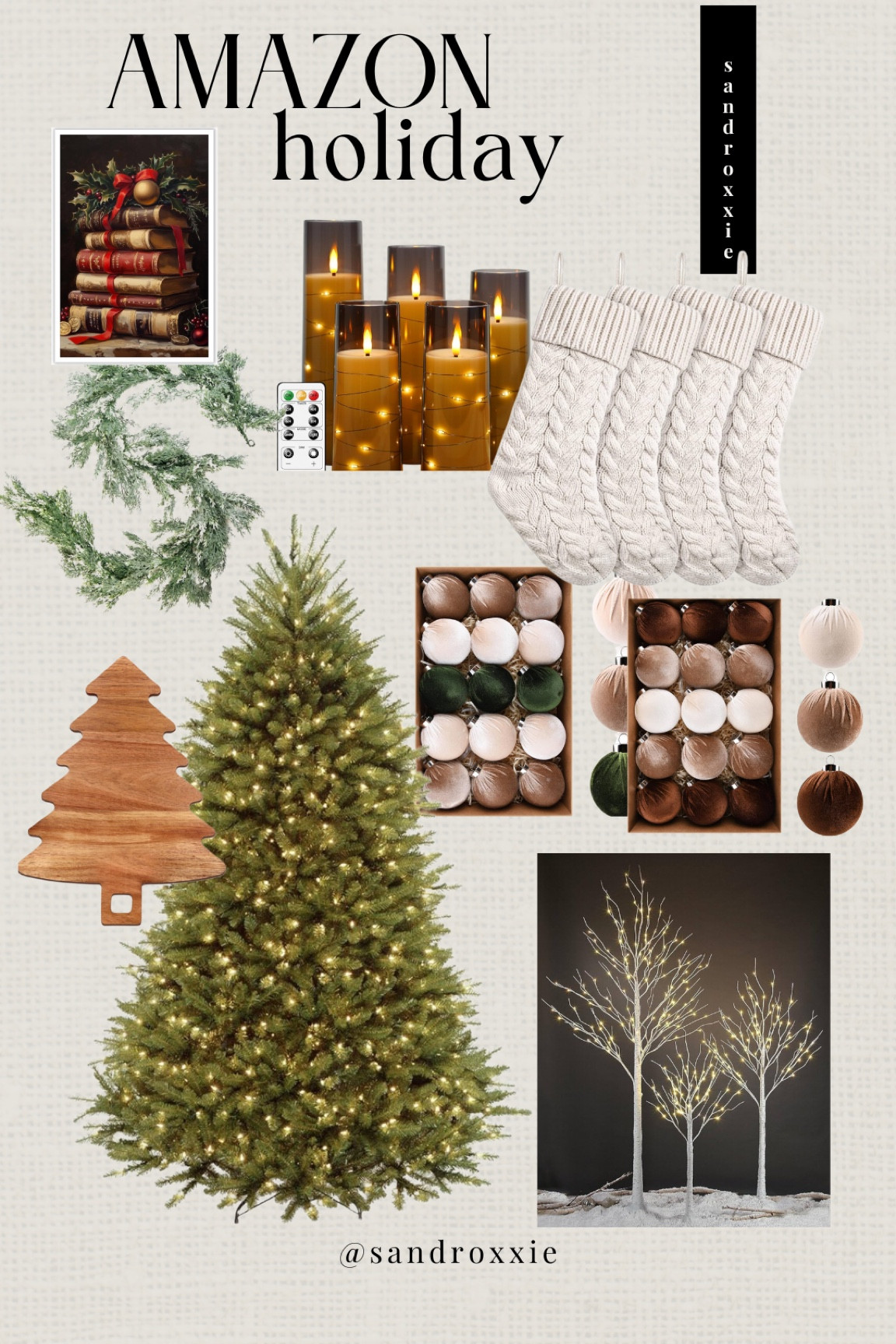 Amazon holiday 

xo, Sandroxxie by Sandra www.sandroxxie.com | #sandroxxie 

#LTKGiftGuide #LTKHoliday #LTKHome