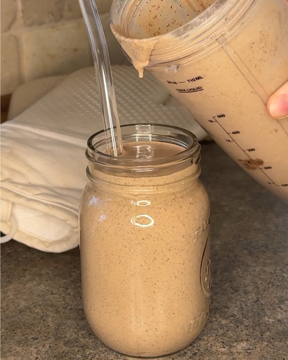 CHOC PB ESPRESSO BANANA SMOOTHIE ☕️🤎🍌🍫

added to my pregnancy nutrition rotation and will certainly be needing postpartum. all ingredients on subscription on my Amazon and glassware / straws purchased there as well 🫶

#LTKHome #LTKKids #LTKFamily