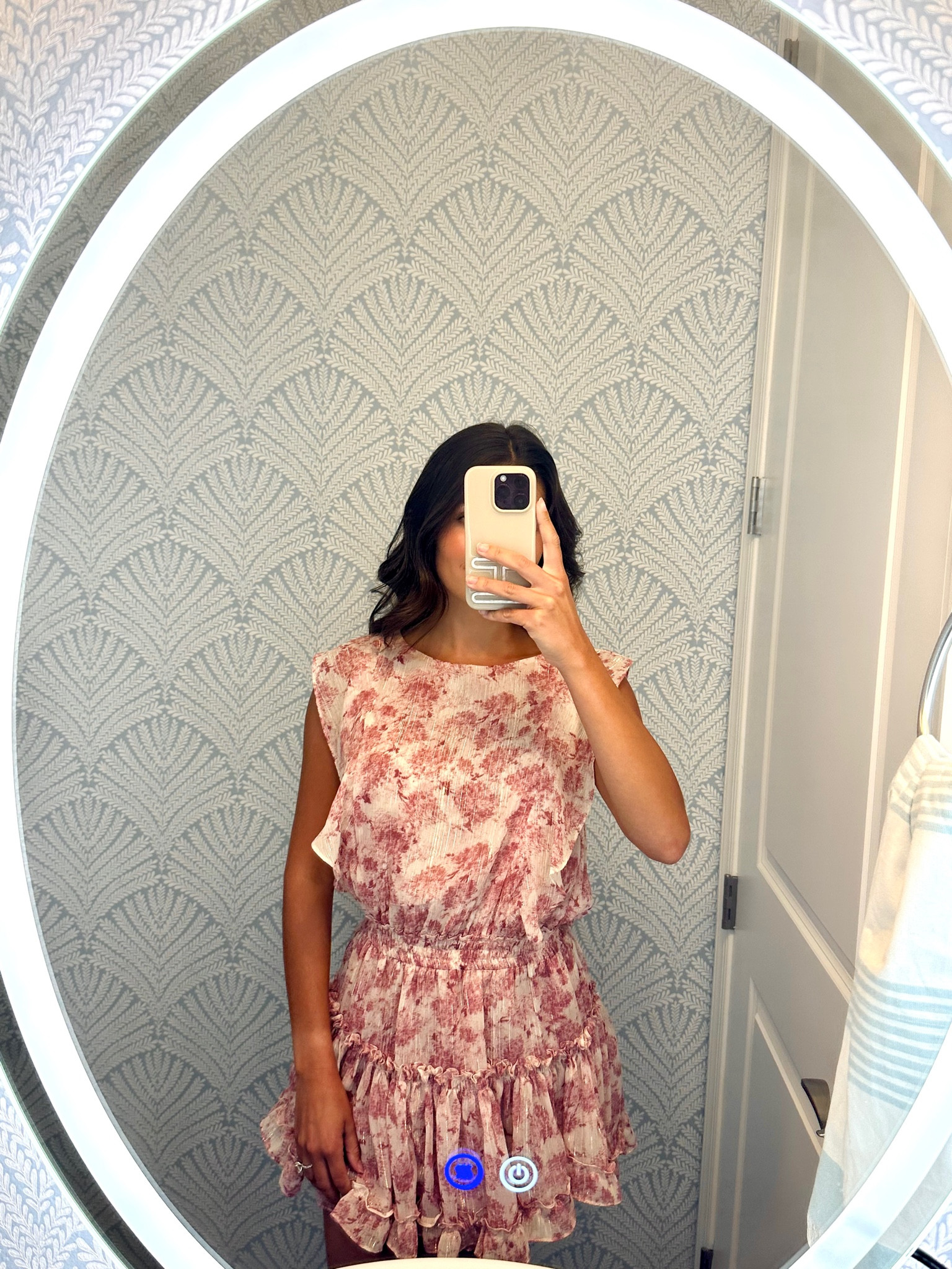 I am so in love with this dress!! It has the prettiest shimmer & it’s sooo comfy! Definitely pricier, but so worth it I’m wearing a size XS

#LTKFind #LTKSeasonal #LTKstyletip