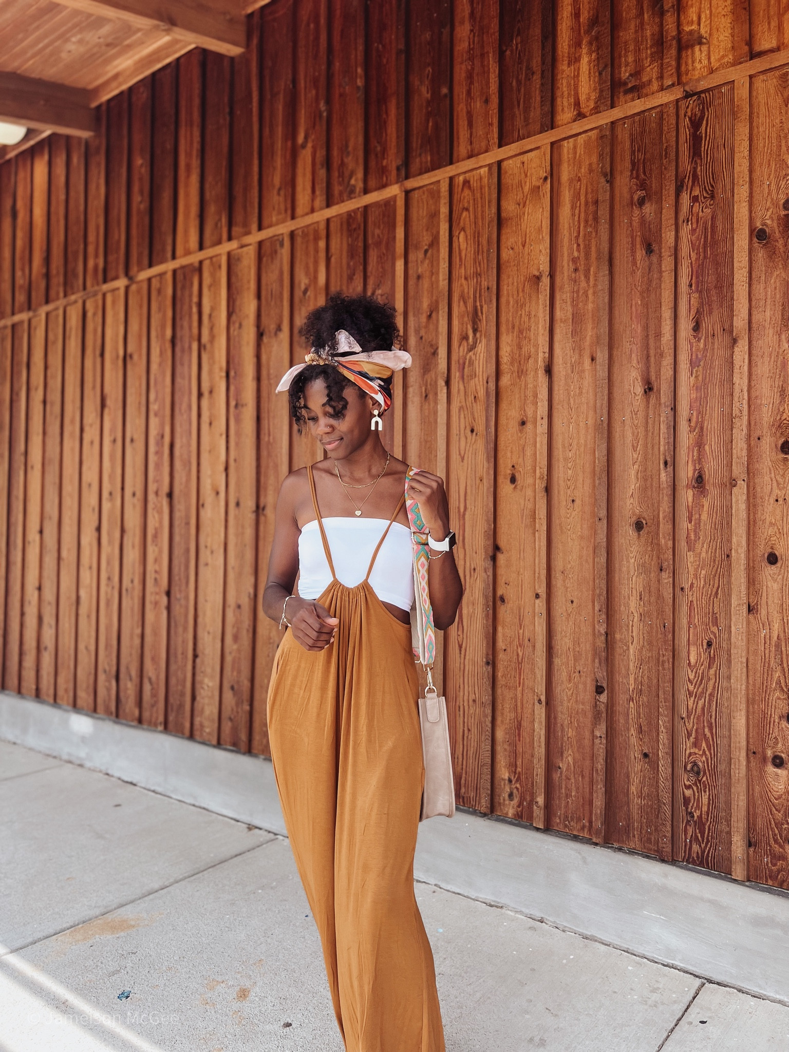 Cute boho outfit mama on finds 
Amazon jumpsuit 
Boho chic 
Scarf outfit headscarf outfit black influencers 
Black creators 

#LTKFind #LTKxAnthro #LTKU