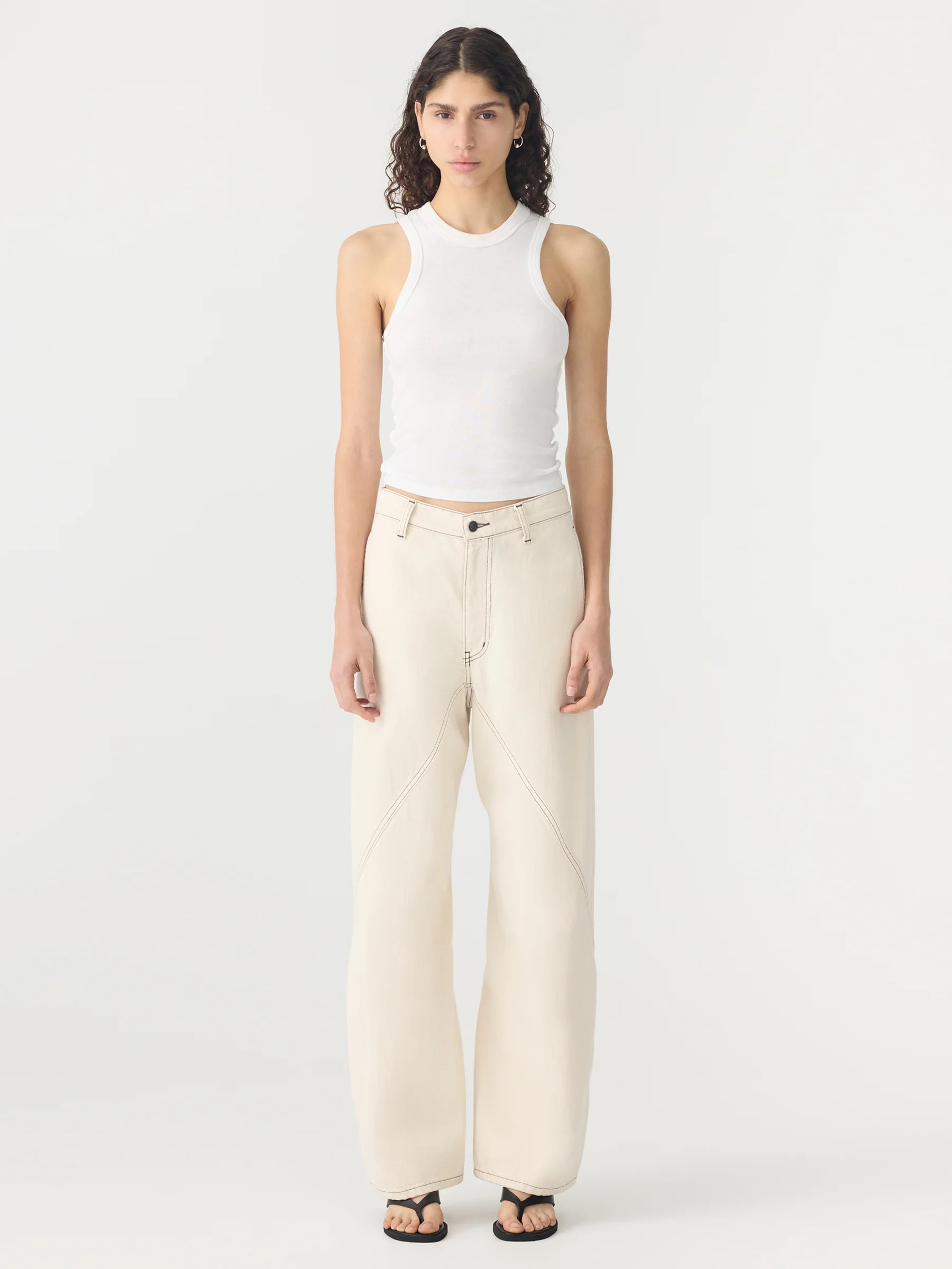 Slouch Panel Jean | Bassike