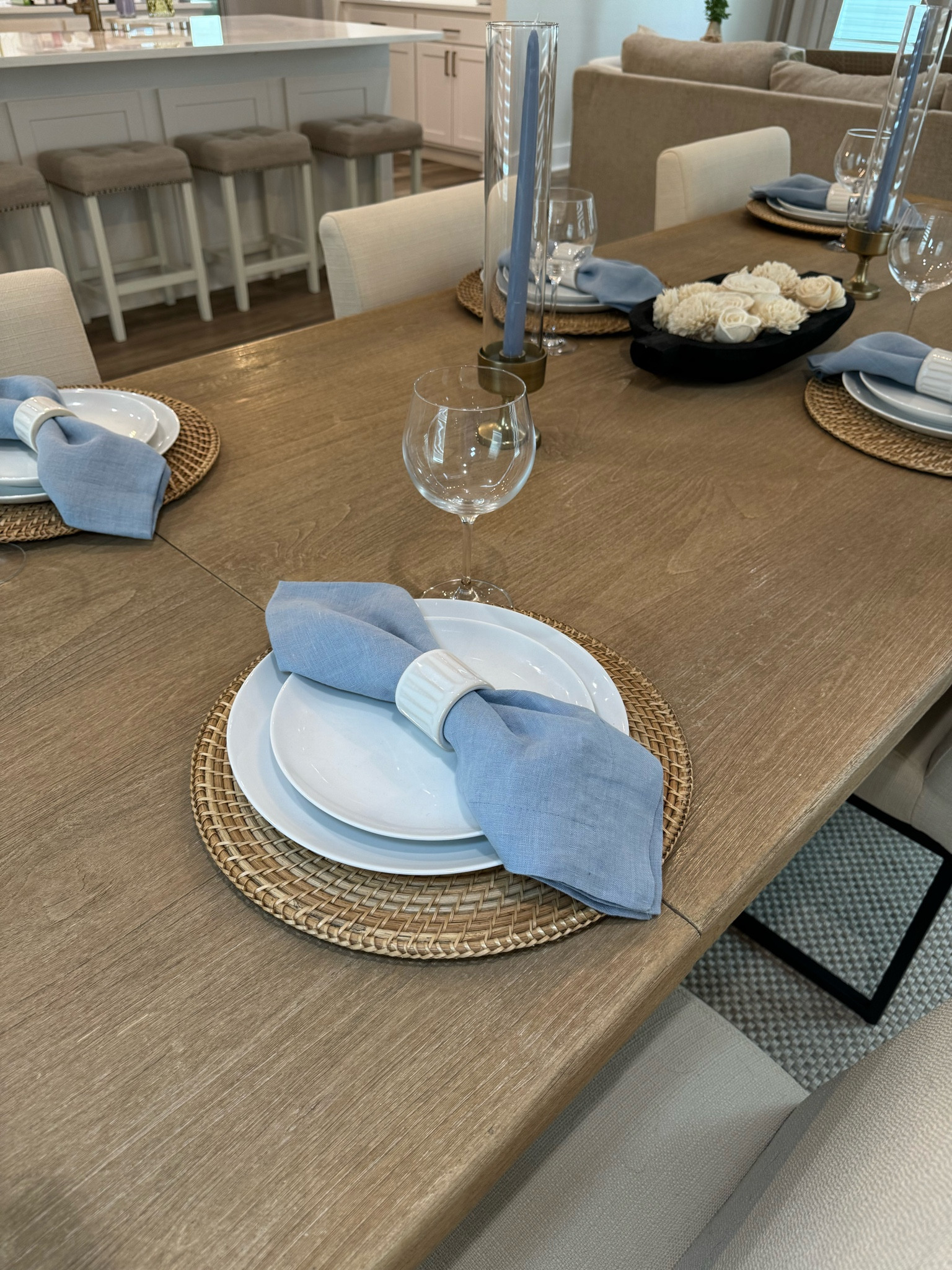 Spring Dining Table 🩵

#LTKhome #LTKSeasonal #LTKSpringSale