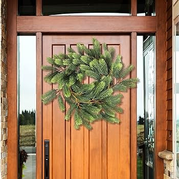 5.9 Feet Artificial Christmas Pine Garland Christmas Tree Greenery Garland Seasonal Artificial Gr... | Amazon (US)