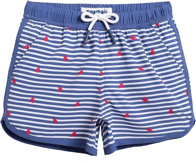 maamgic Boys Swim Trunks Stretch Quick Dry Swim Shorts Kids Bathing Suits Toddler Boy Swimsuit Sw... | Amazon (US)