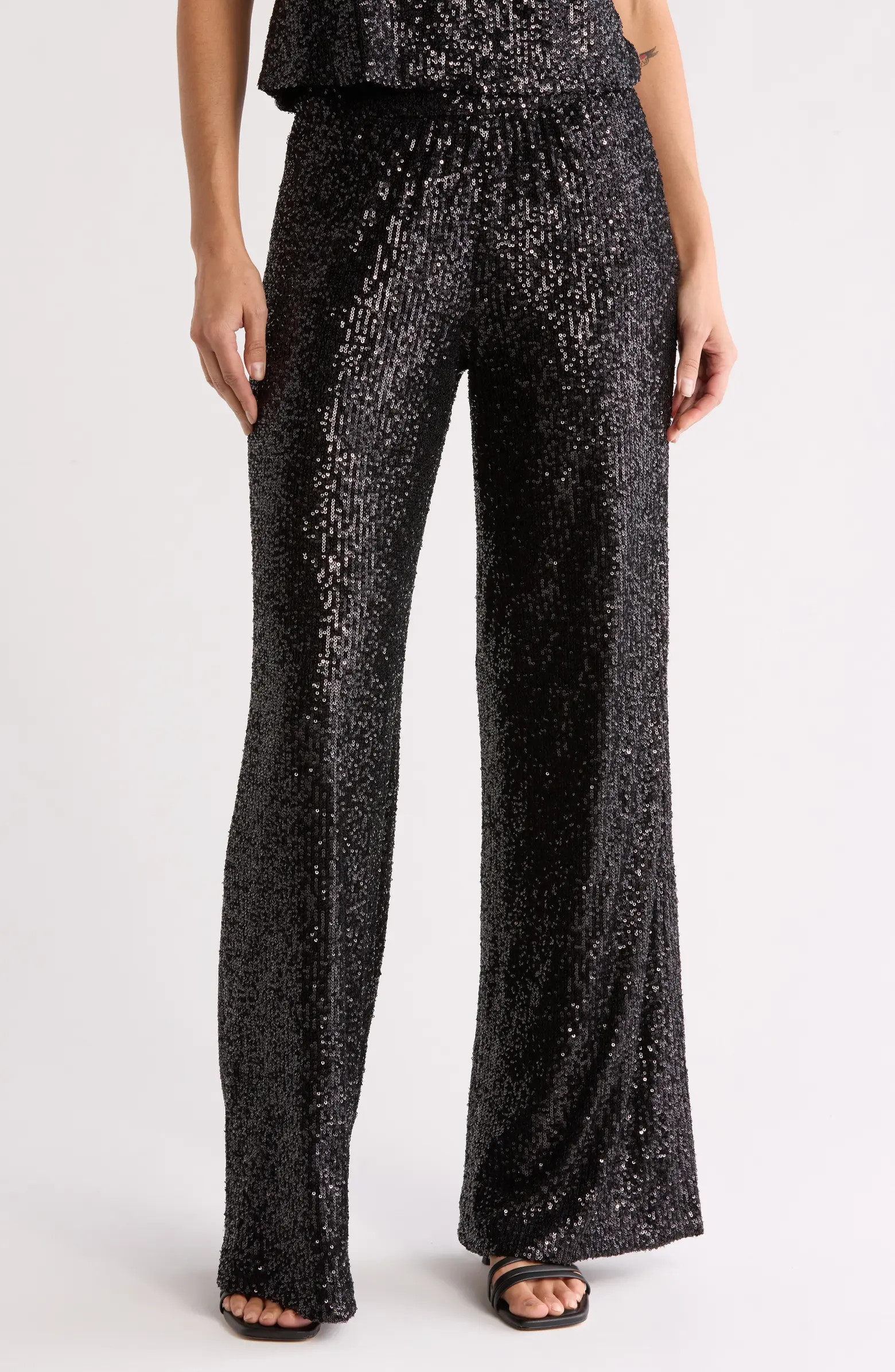 Ramy Brook Lavenia Wide Leg Sequin Pants | Nordstromrack | Nordstrom Rack