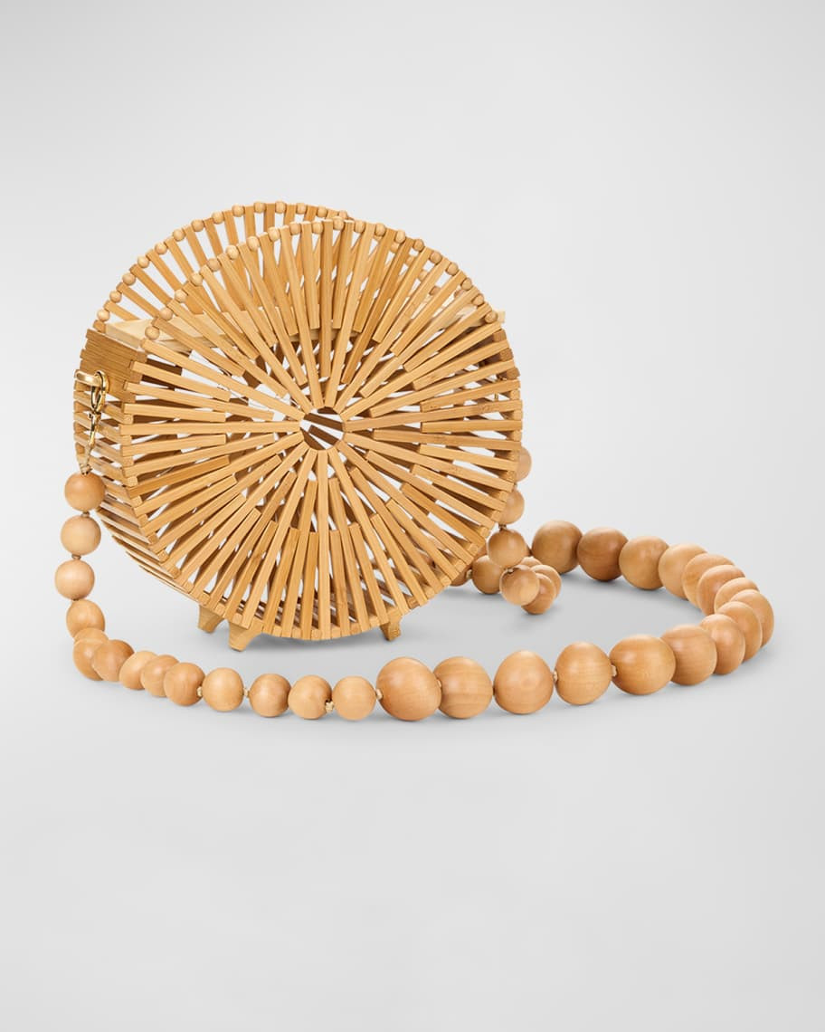 Luna Cutout Bamboo Crossbody Bag | Neiman Marcus