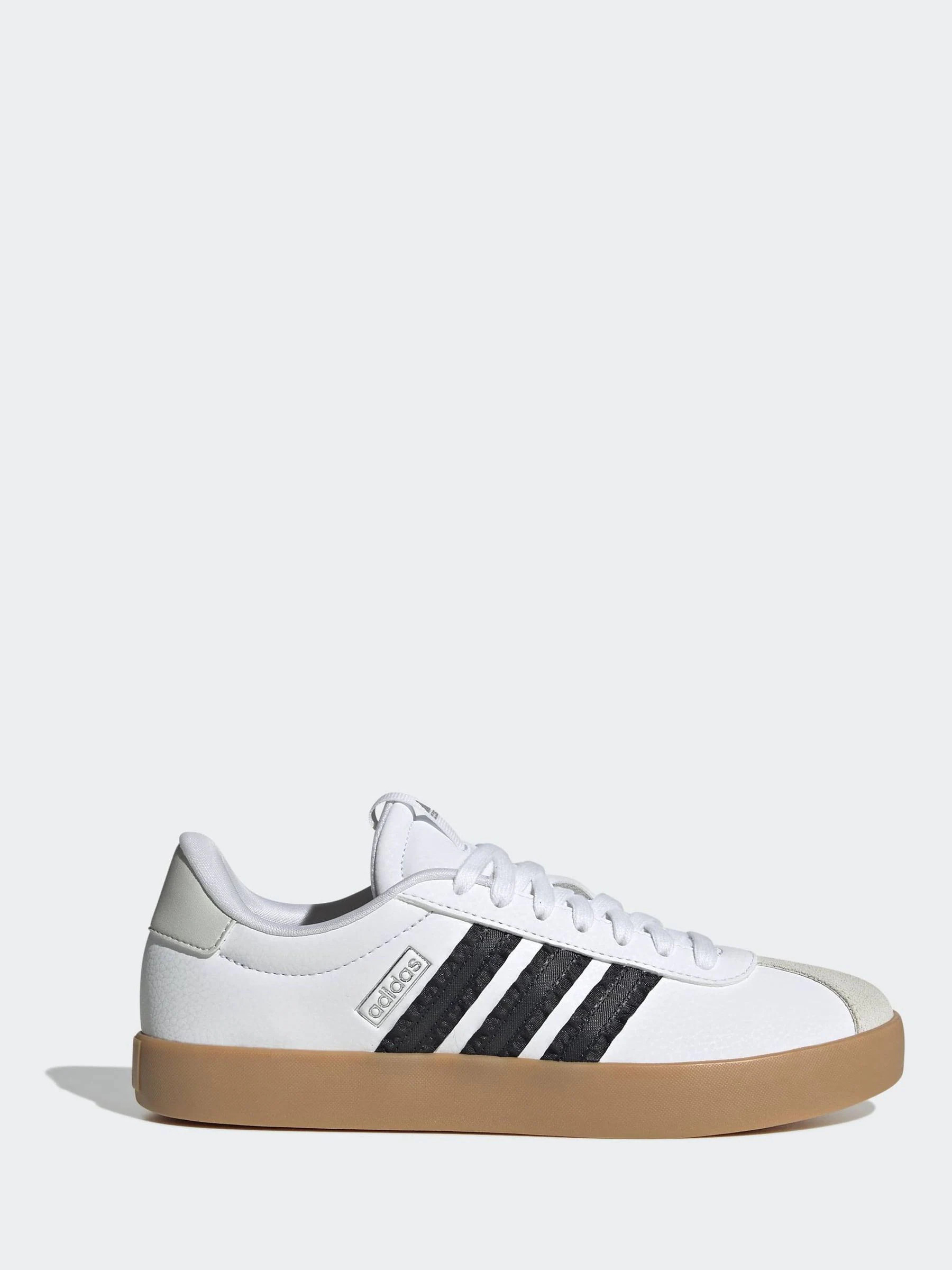 adidas adidas Pure White Vl Court 3.0 Trainers | Next US
