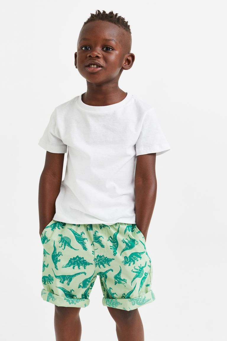 Cotton Poplin Shorts | H&M (US)