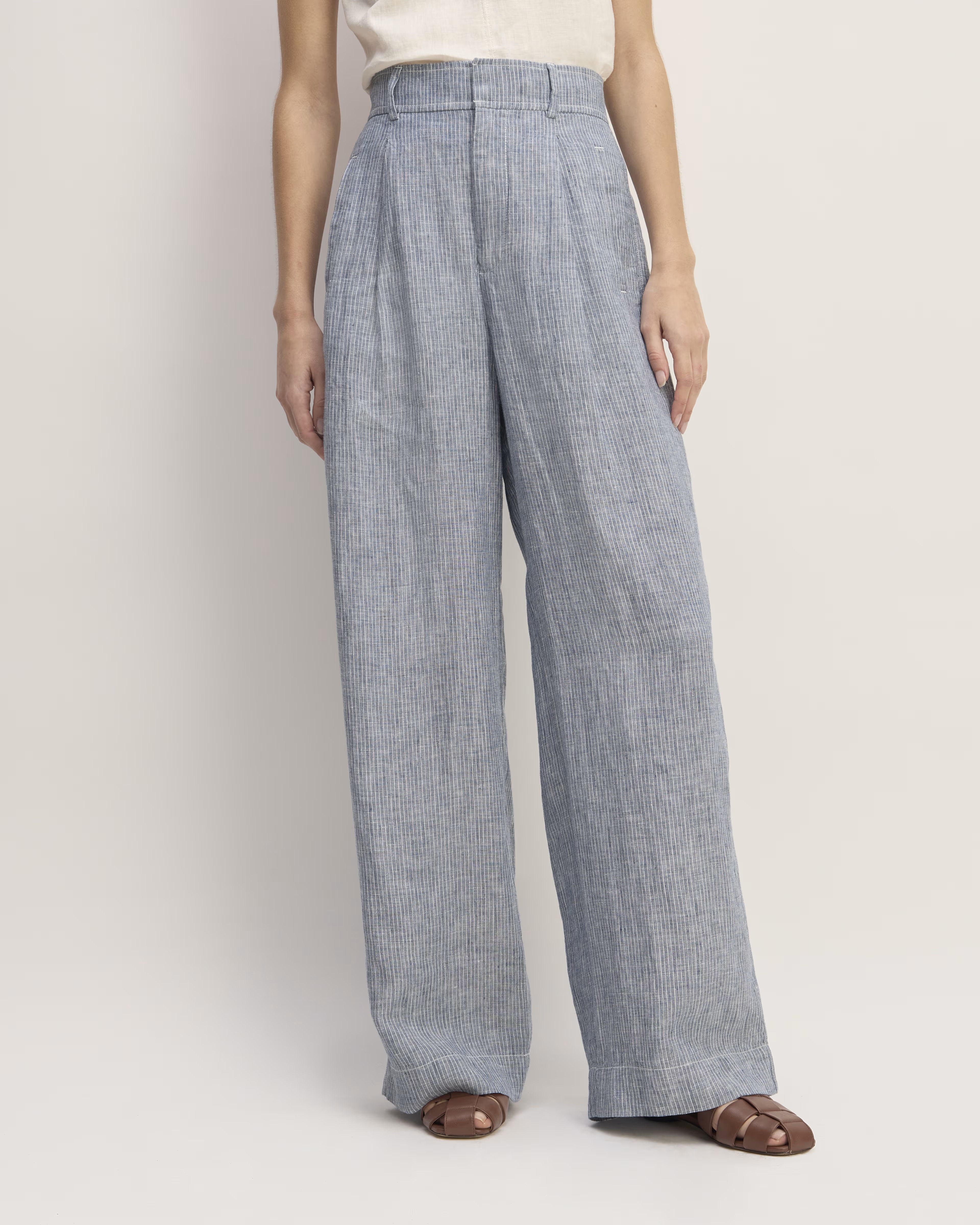 The Linen Way-High® Drape Pant | Everlane