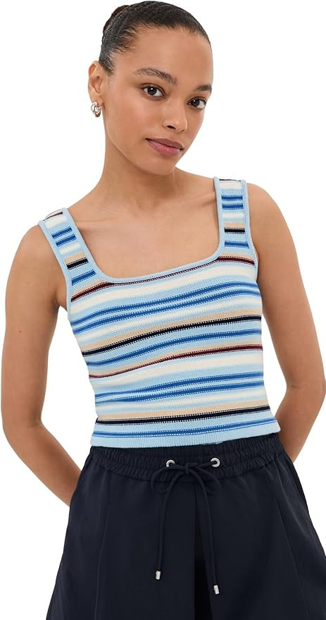 LE BOP Women's Jensen Crop Tank | Amazon (US)