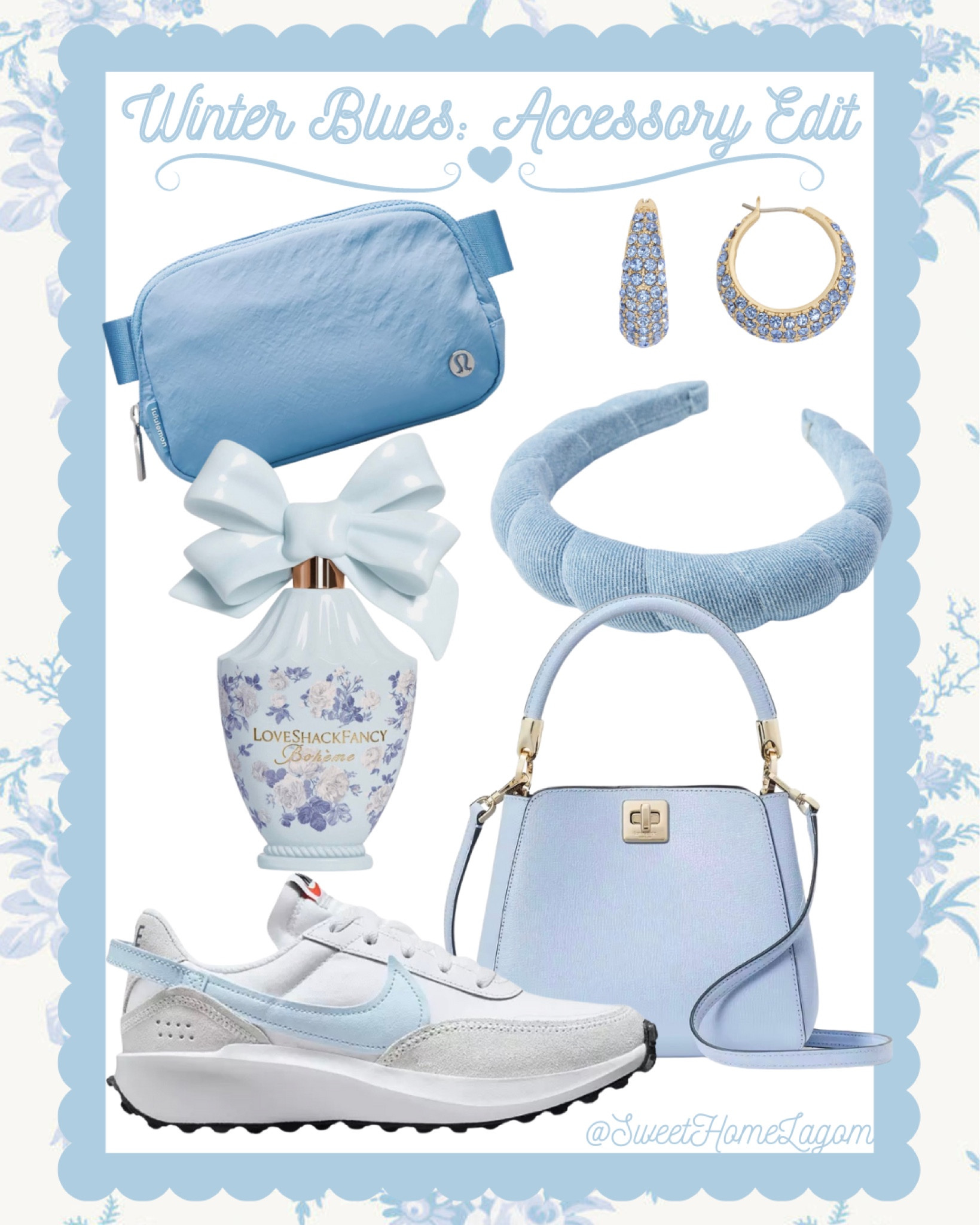 Keep away the winter blues with these fresh accessories for your wardrobe! 

decor inspiration | grandmillennial | southern living | chinoiserie | home decor | coastal | traditional | classic | granny chic | blue and white | pink bows | ruffle | preppy style 

#LTKshoecrush #LTKbeauty #LTKstyletip