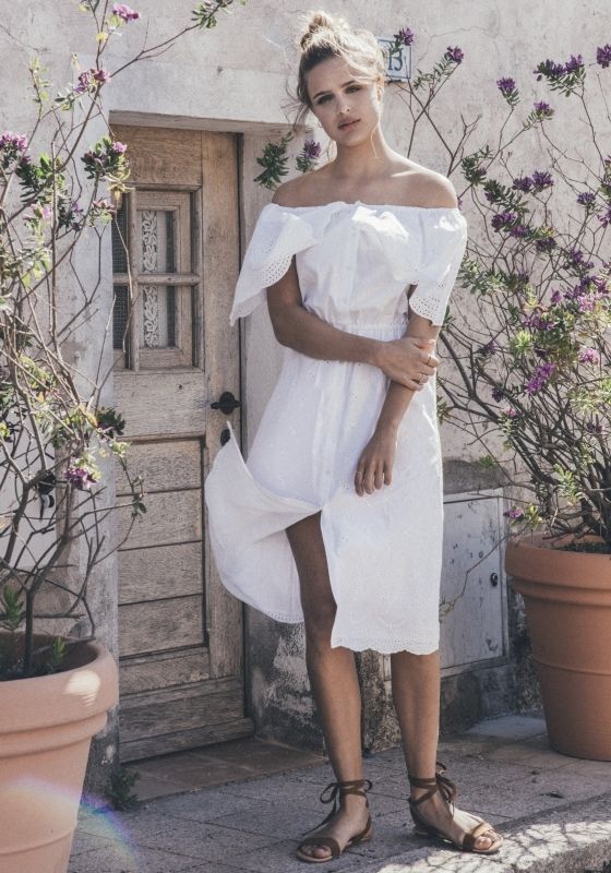 Pampelone Clothing Sardinia Dress | beach cafe