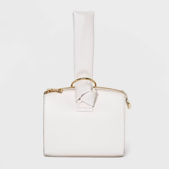 Zip Closure Clutch - A New Day™ Ivory | Target