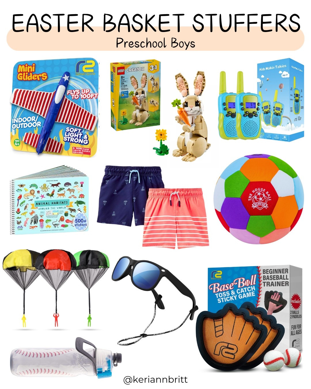 Preschool Boy Easter Basket Stuffers

Boys Easter gift / kids Easter ideas / boy Easter basket / preschooler gift / Easter basket ideas 

#LTKKids #LTKSeasonal
