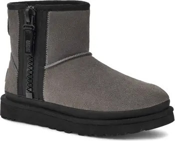 UGG® Mini Classic Zip Bootie (Women) | Nordstrom | Nordstrom