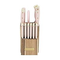 Farberware 15-Piece Triple Riveted Acacia Knife Block Set, High Carbon-Stainless Steel Kitchen Kn... | Amazon (US)