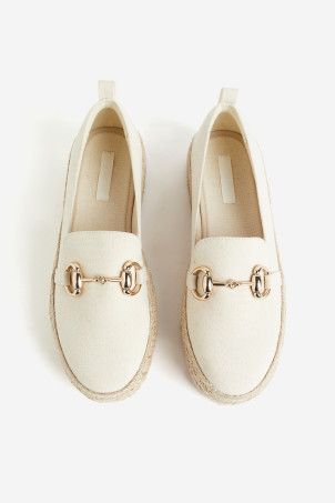 Espadrille Sneakers - White - Ladies | H&M US | H&M (US + CA)