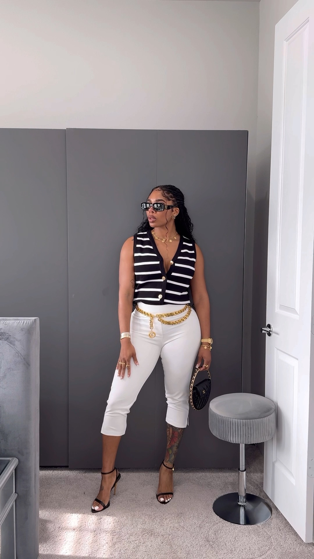 Spring Outfit! You know we love Capris bestie, and you can always pair with a cute kitten heel 

#LTKdayinmylife #LTKootd #LTKgrwm