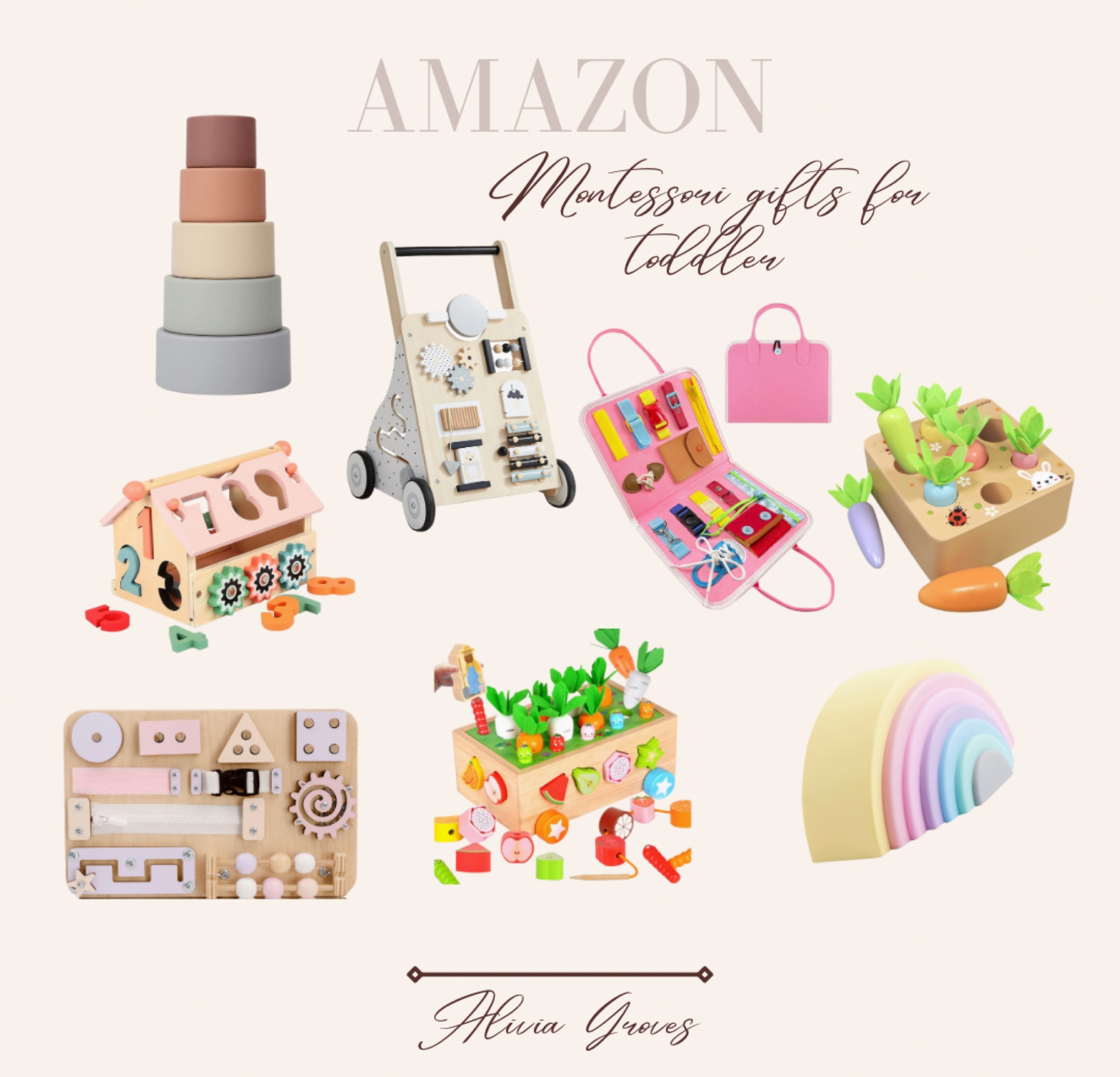 Toddler gifts ideas montessori style  on Amazon💛 

#toddler #toddlergifts #toys #montessori #montessoritoys #amazon #christmas #giftguide 

#LTKkids #LTKHoliday #LTKfamily