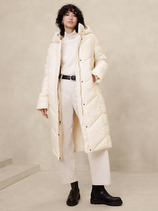 Water Resistant Puffer Jacket | Banana Republic Factory