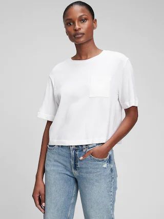 &#x27;90s Reissue Cropped T-Shirt | Gap (US)