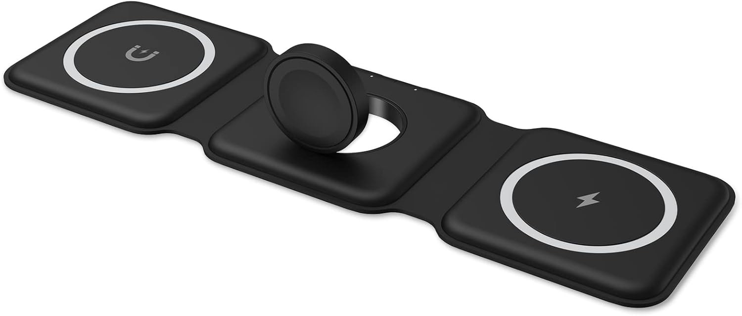 3 in 1 Foldable Wireless Charger, Ankilo Magnetic Fast Wireless Charging Pad, Compatible with iPh... | Amazon (US)