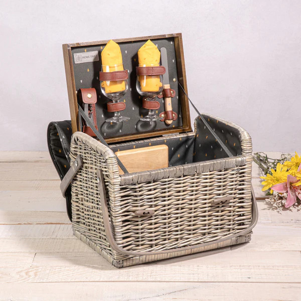 Kabrio Wine & Cheese Picnic Basket | Picnic Time