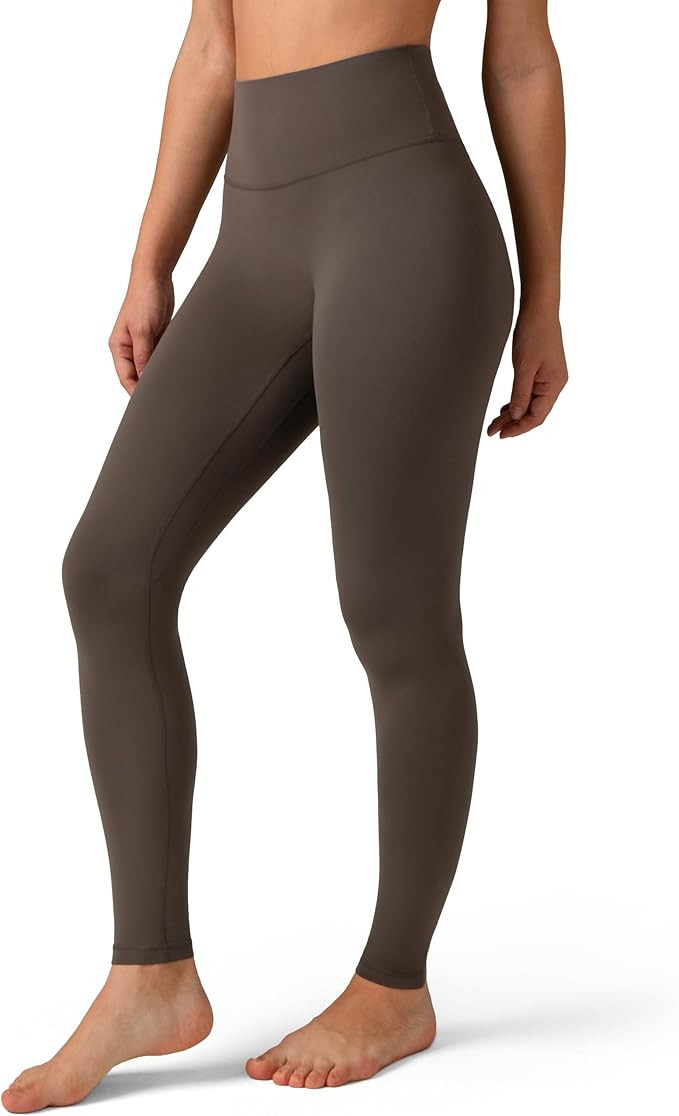Colorfulkoala Dreamlux No Front Seam Leggings for Women 25"/28" Inseam, Seamless High Waisted But... | Amazon (US)