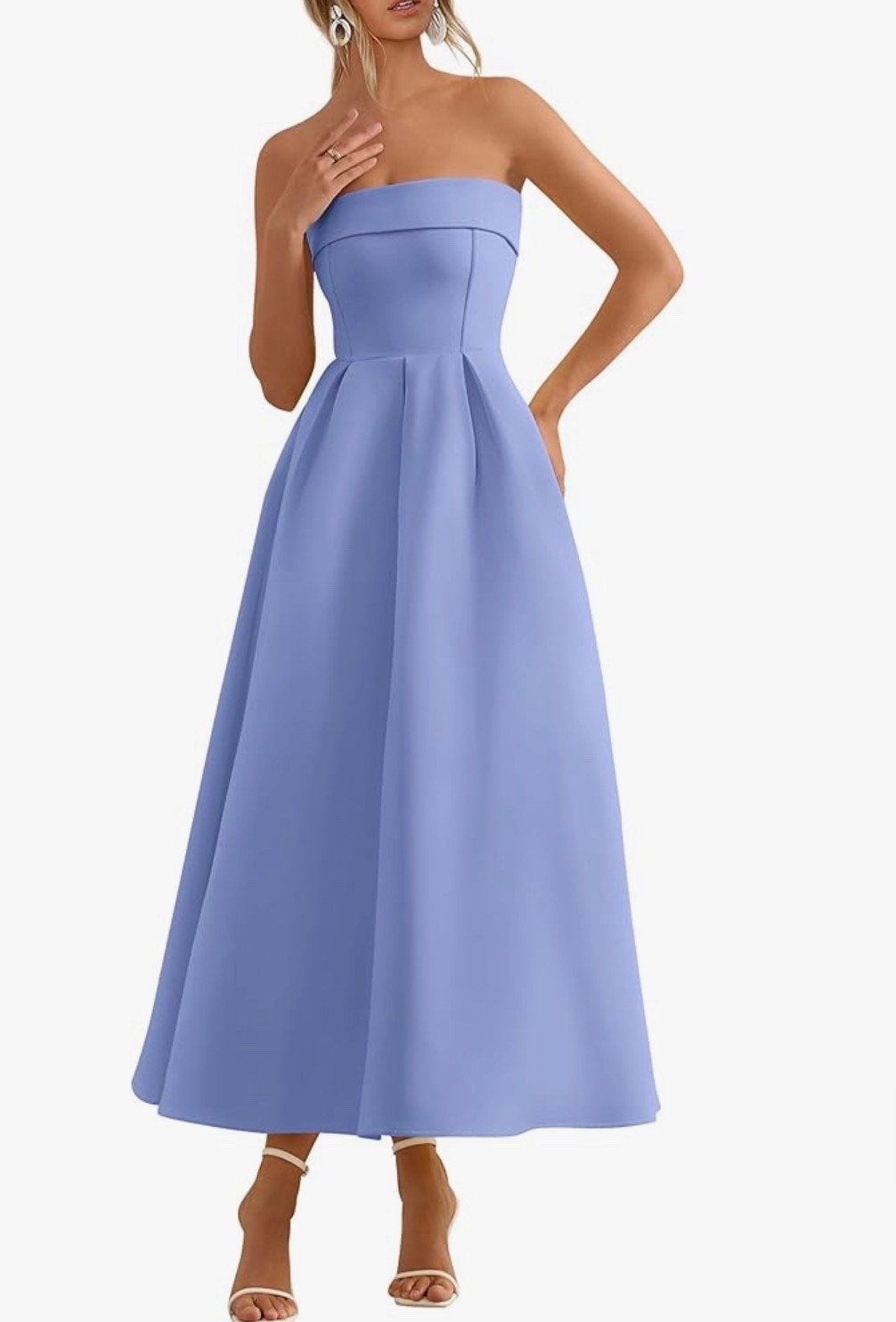 Wedding guest dress - more colors available; very price friendly 


#weddingguest #amazon #straplessdress #bridesmaiddress

#LTKU #LTKOver40 #LTKWedding