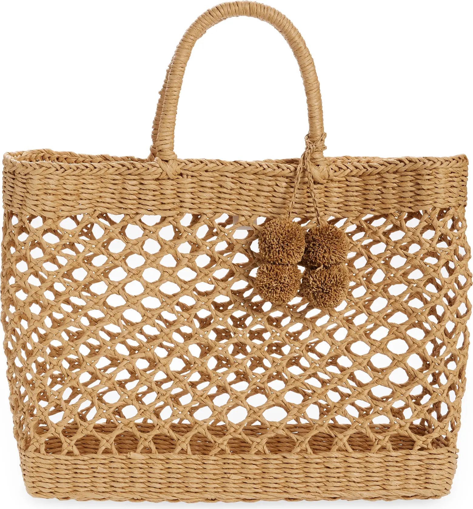 btb Los Angeles Sunday Morning Straw Tote | Nordstrom | Nordstrom