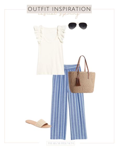 Casual spring outfit 


Spring  spring outfit  casual outfit  spring style  spring fashion  summer  summer outfit  linen pants  woven handbag  the recruiter mom 

#LTKstyletip #LTKSeasonal