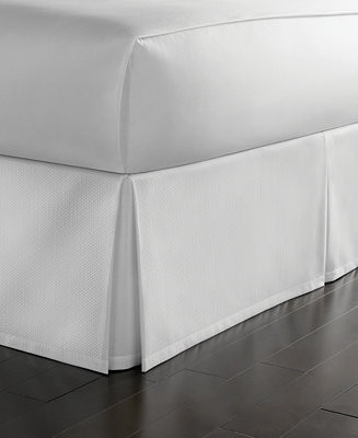 Cotton Pique Bedskirt and European Sham | Macys (US)