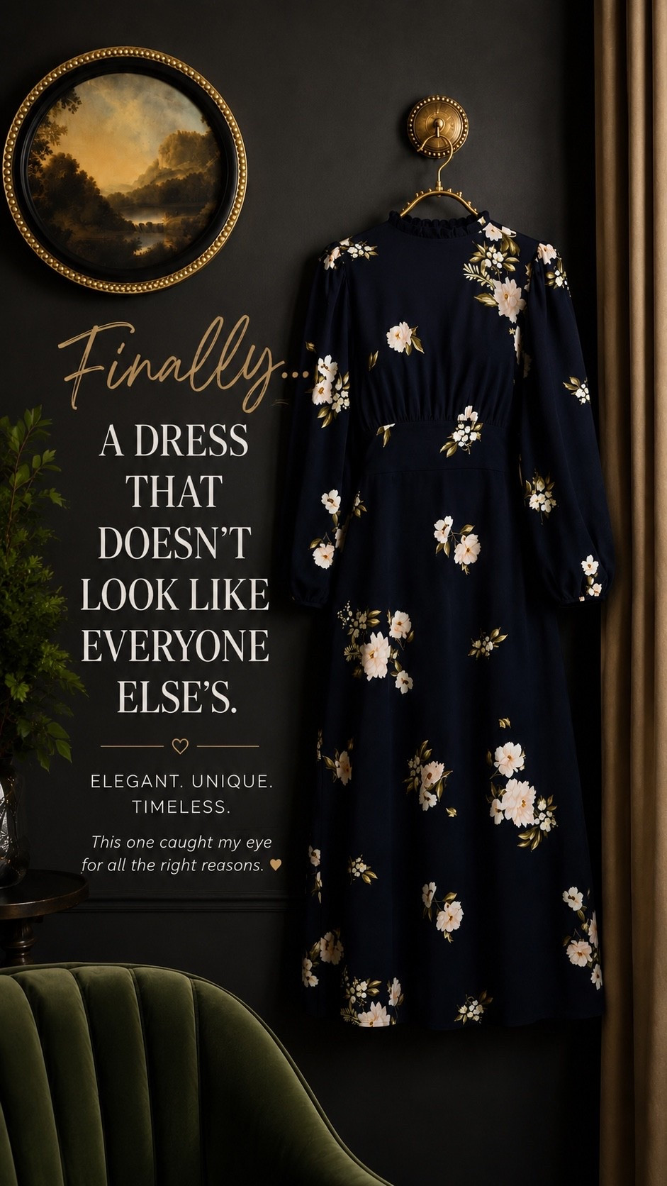 I had almost given up looking for a dress that felt different. So many dresses seem to have the same silhouette, the same prints, and the same details. Then I came across this Baltic Born dress at Nordstrom, and it immediately caught my eye.

The romantic floral print, elegant sleeves, flattering waist, and timeless silhouette make it feel special without being overdone. It’s one of those dresses you can wear to church, weddings, baby showers, date nights, family photos, or any occasion where you want to feel feminine and put together.

If you’ve been searching for a dress that doesn’t look like everyone else’s, this one is definitely worth a look.

✨ Available at Nordstrom by Baltic Born.
Follow @AnyasLooks for more flattering fashion finds for midsize women over 50.