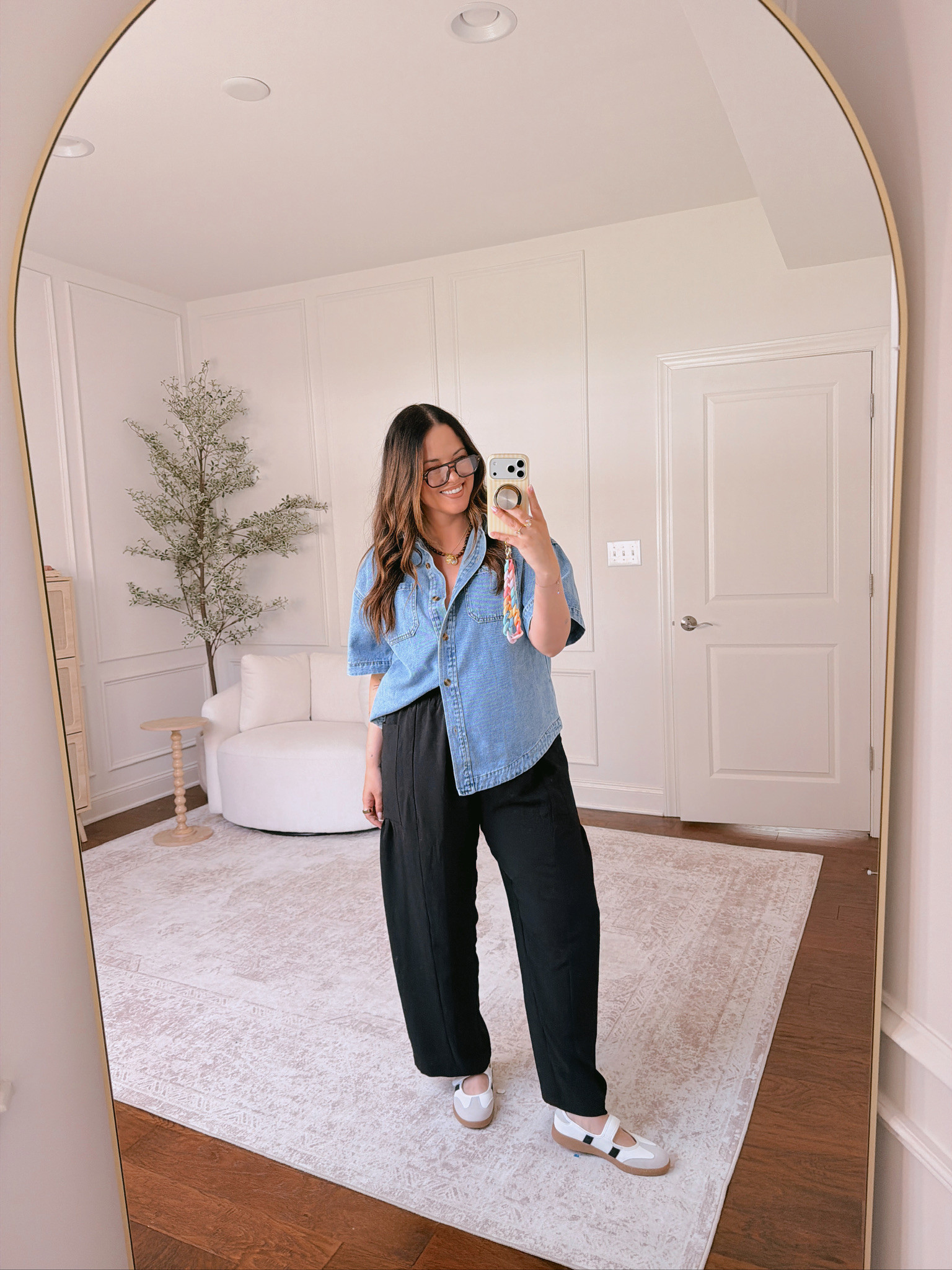 wearing a large in both pieces 

 #LTKSeasonal #LTKMidsize