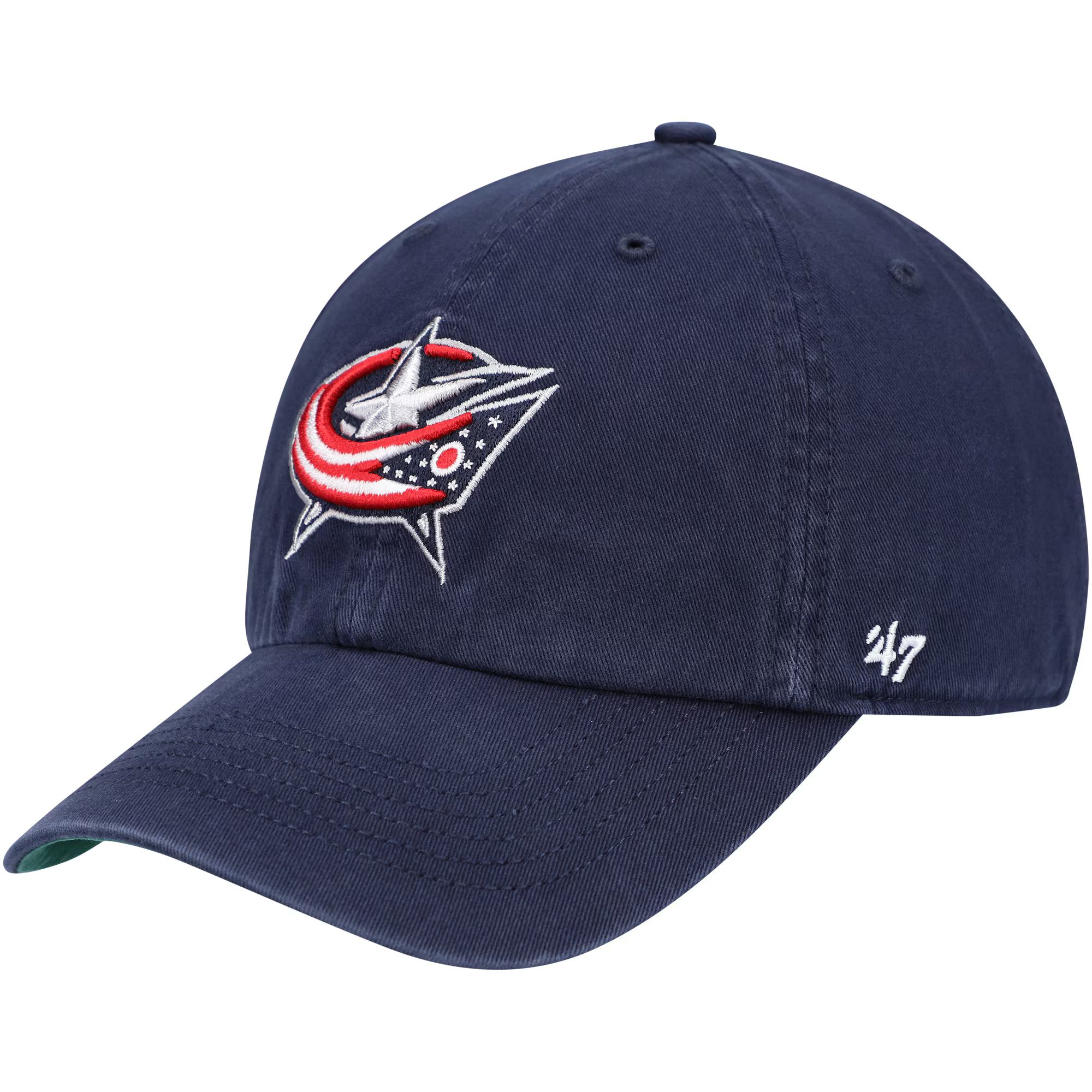 Men's Columbus Blue Jackets '47 Navy Team Franchise Fitted Hat | NHL Shop