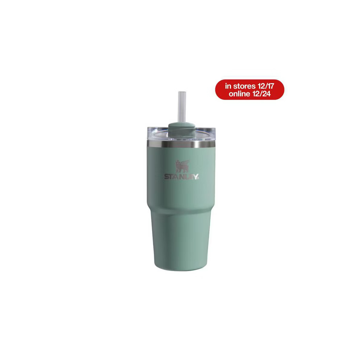 Stanley 20 oz Stainless Steel H2.0 Flowstate Quencher Tumbler (in stores 12/17 & online 12/24) | Target