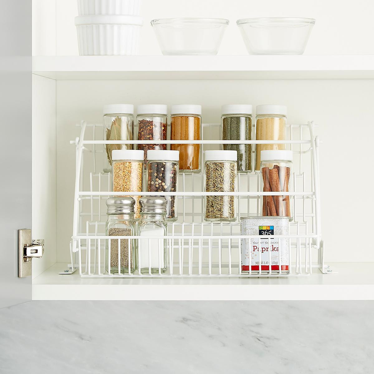 Pull-Down Spice Rack | The Container Store