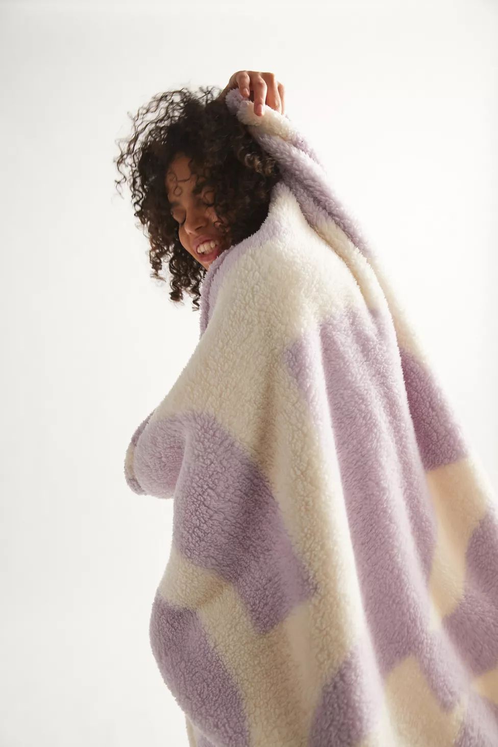 Printed Super Plush Throw Blanket | Urban Outfitters (US and RoW)