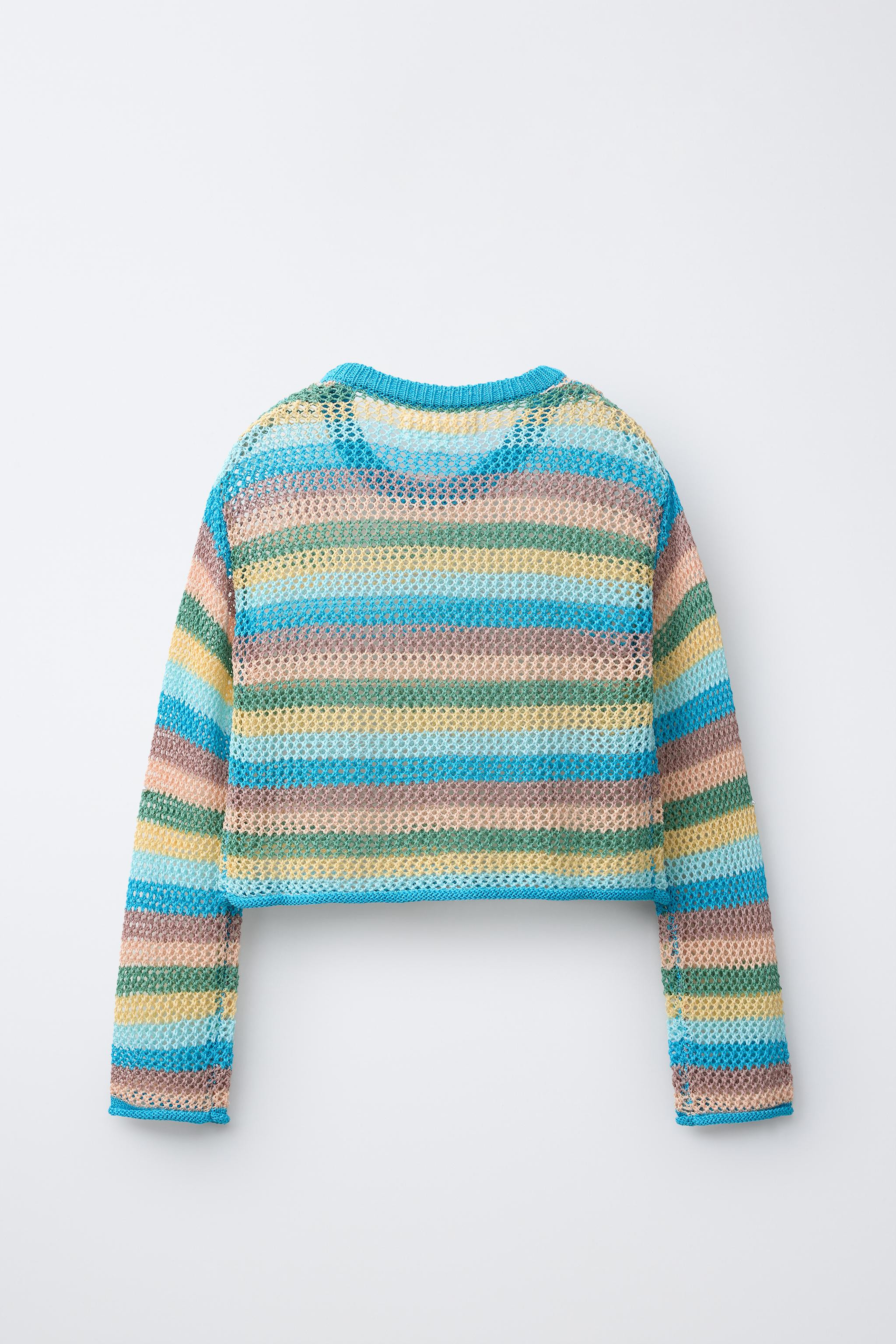 STRIPED KNIT JUMPER | Zara US