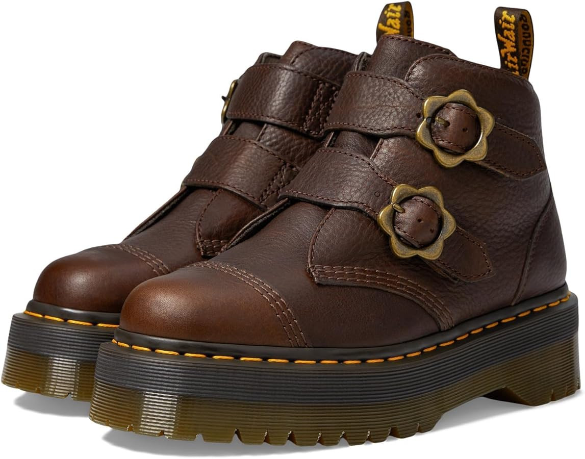 Dr. Martens Women's Devon Flwr Fashion Boot | Amazon (US)