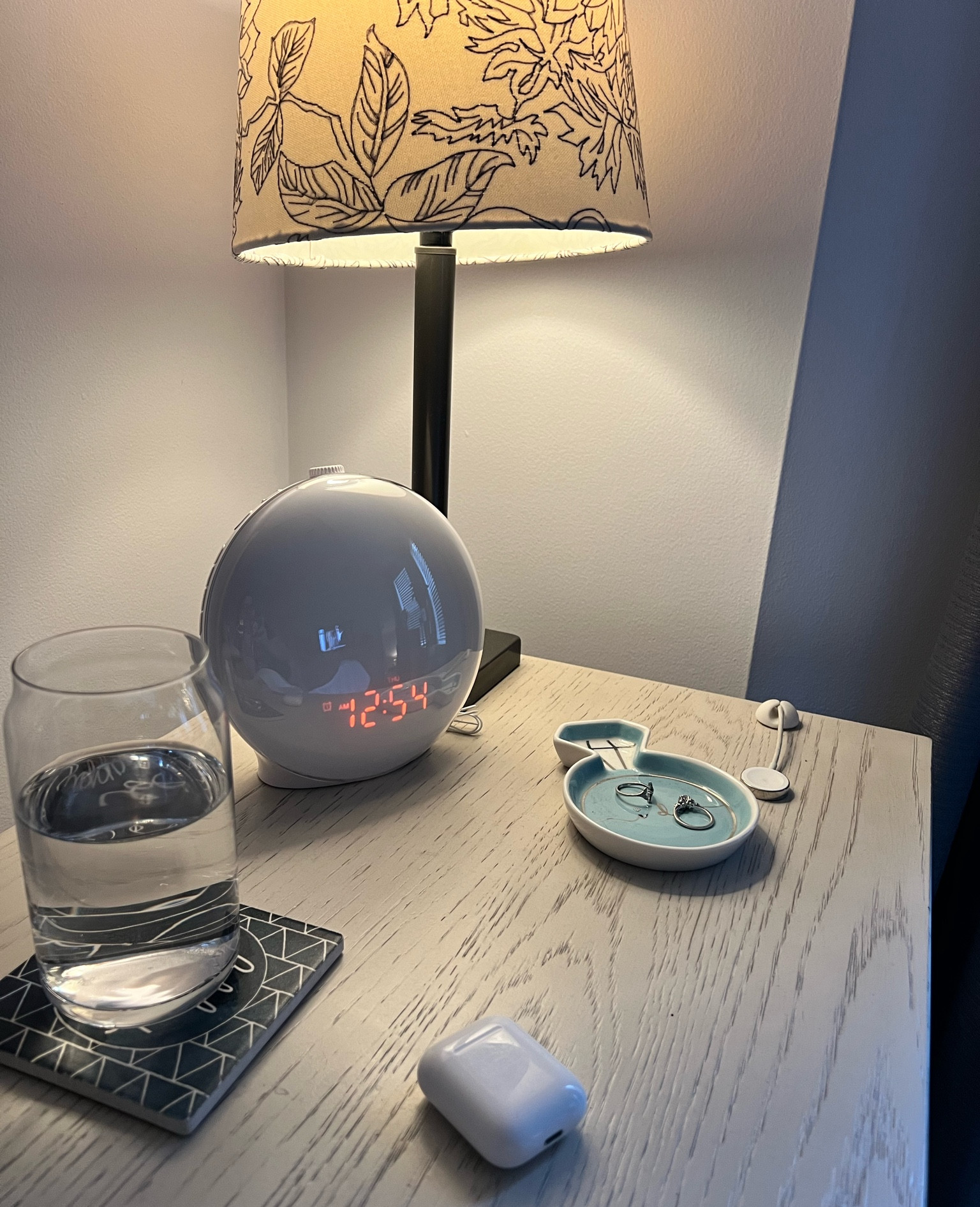 Set up my new sunrise alarm clock that we got for Christmas! Here is my nightstand set up 💕

#LTKU #LTKhome #LTKfindsunder50