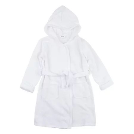 Leveret Kids Bathobe Boys Girls Hooded Robe Size 12 Months-16 Years Variety of Colors (White, 10 Yea | Walmart (US)