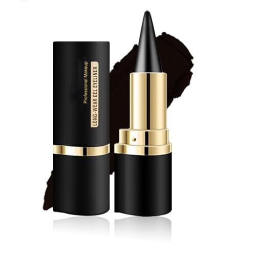 Yeuxtty Black Gel Eyeliner Pencil Waterproof Smudge Proof Eye Liner Pen Cat Eye Black Smokey Eye Liners Eyeshadow Sticks Halloween Makeup | Amazon (US)