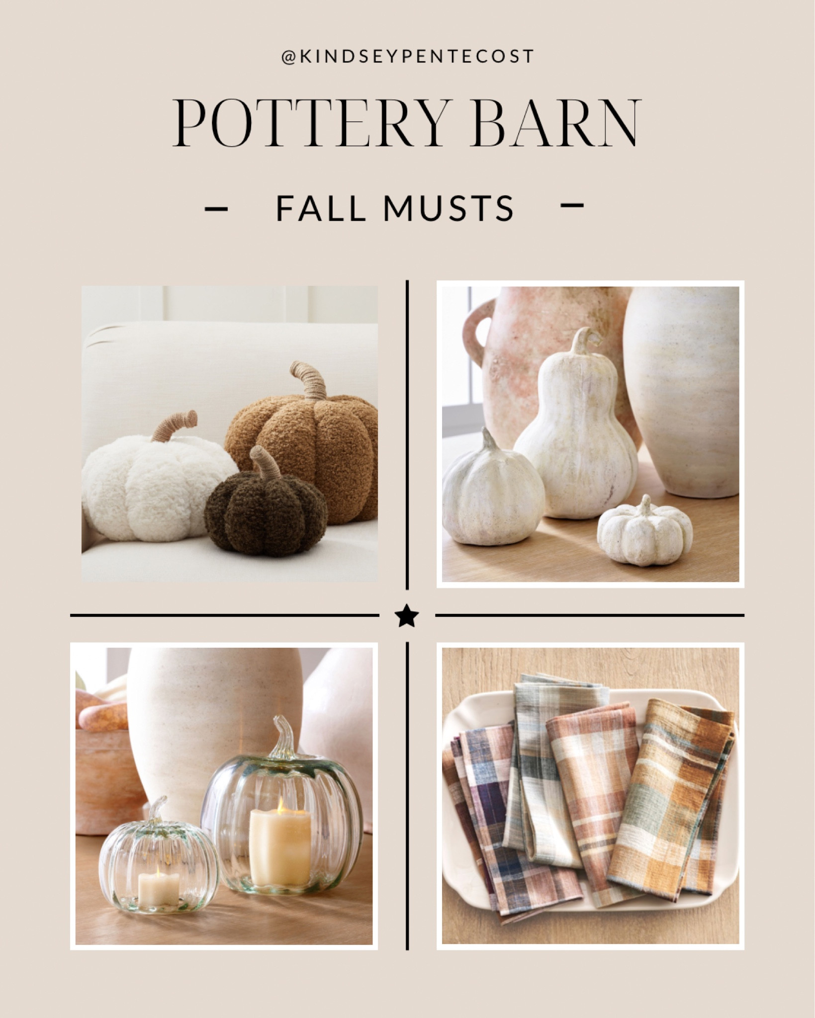 Everything you need to decorate for fall from Pottery Barn! 

#LTKSeasonal #LTKstyletip #LTKhome
