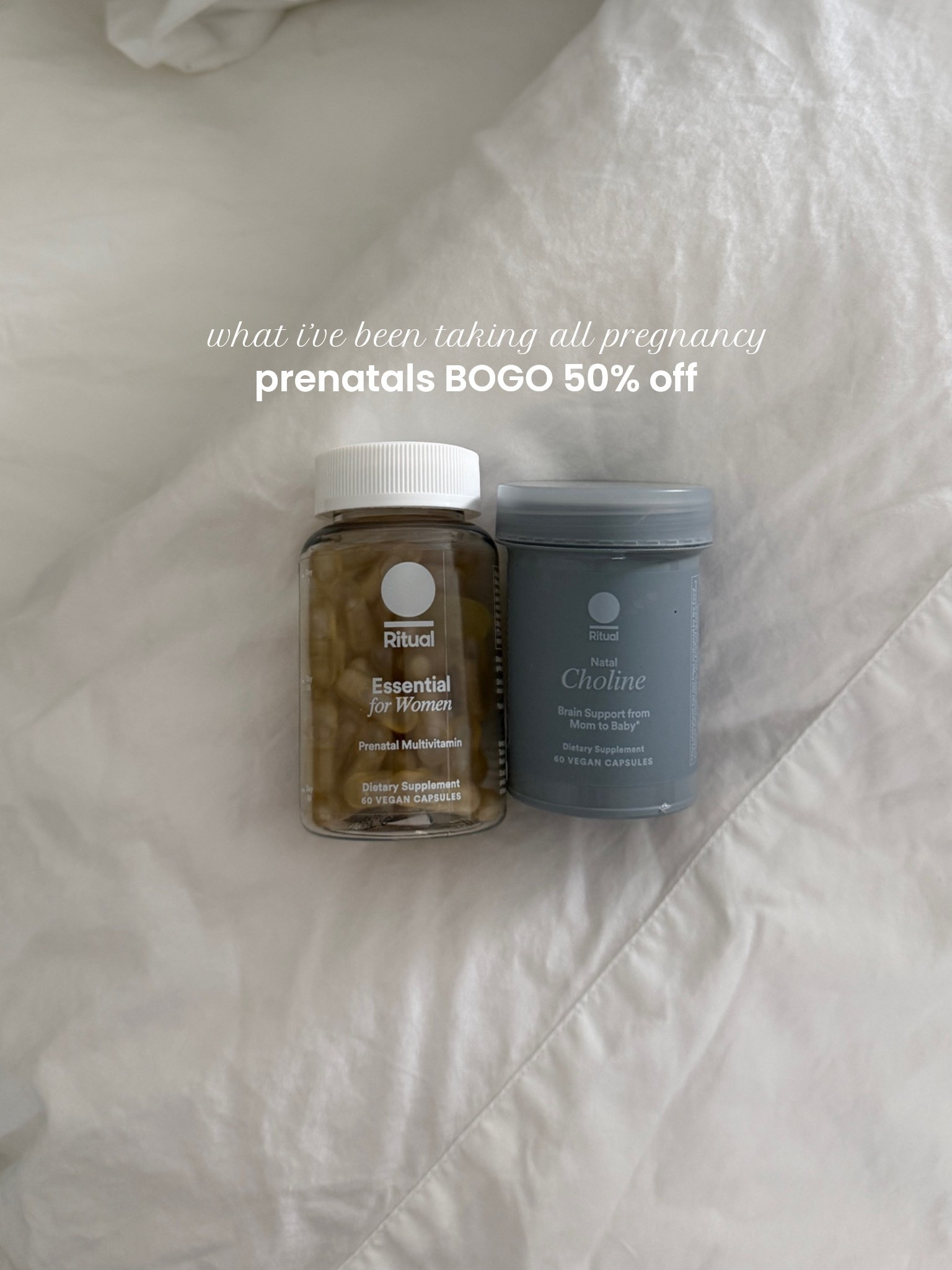 [7/7/26] these are the prenatal I’ve been taking all pregnancy, currently on sale for BOGO 50% off at @Target

#LTKSaleAlert #LTKBaby #LTKBump