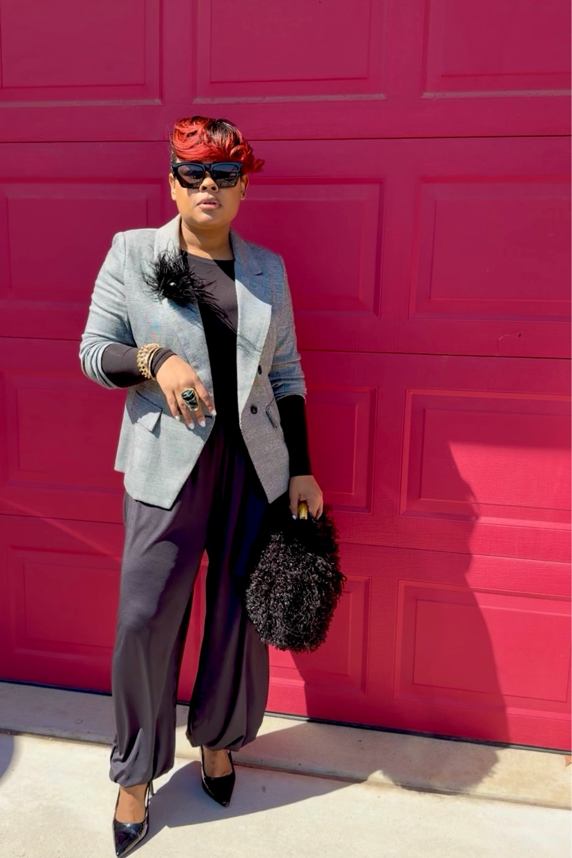 Tailored and Flowy is the perfect match! 