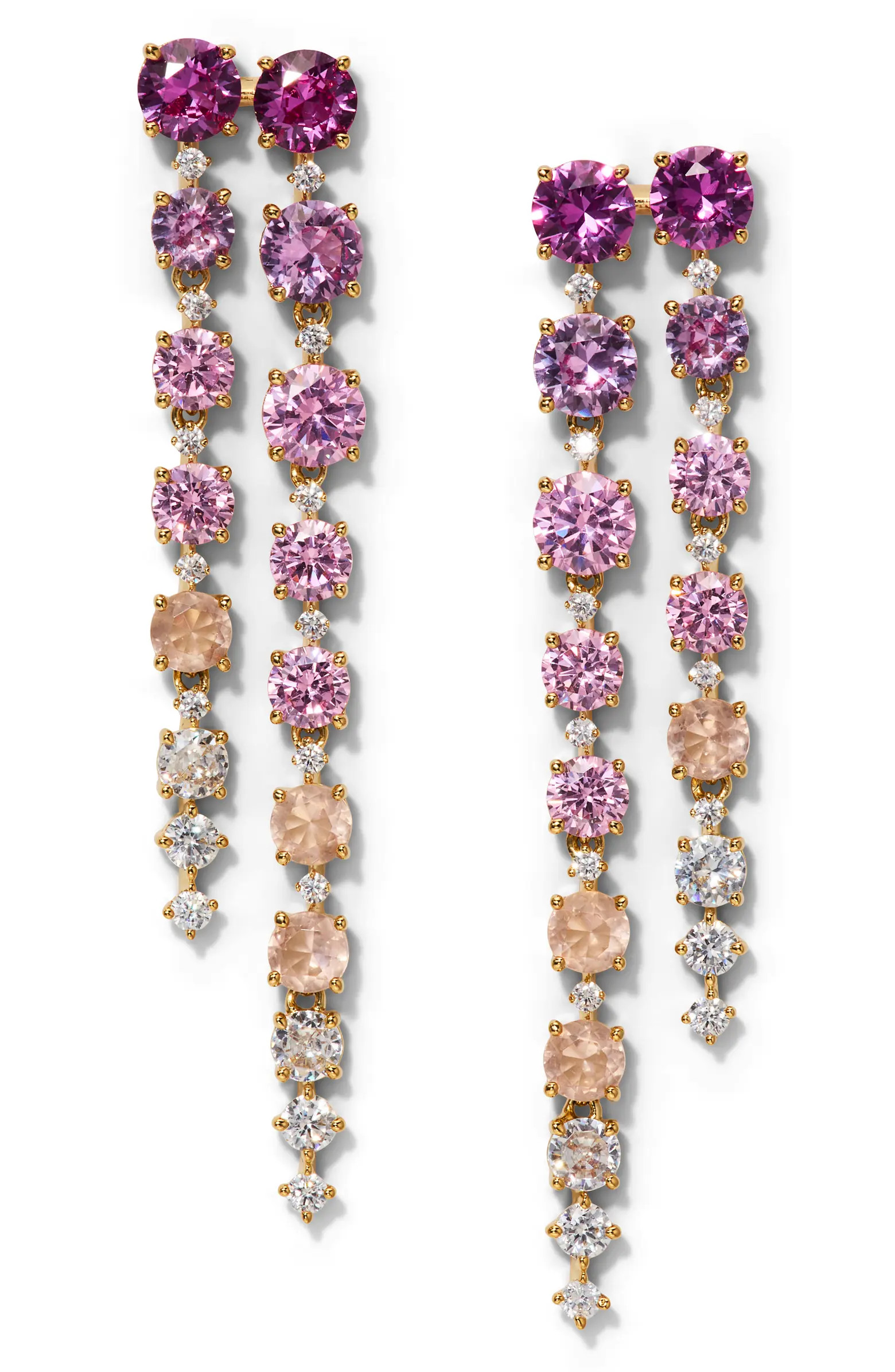 Sunshower Double Linear Drop Earrings | Nordstrom