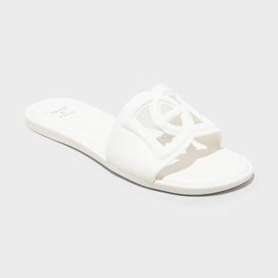 Women's Dove Cut Out Slide Sandals - Shade & Shore™ | Target